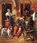 Sleeping Paintings - The Sleeping Sportsman by Gabriel Metsu